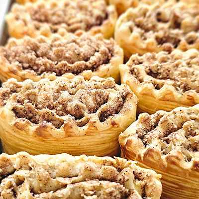 شیرینی ارمنی نازوک گردو دارچین-شیرینی وگنوک-vegnook