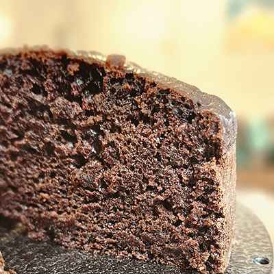 کیک شکلاتی ساده وگنوک- شیرینی و کیک گیاهی